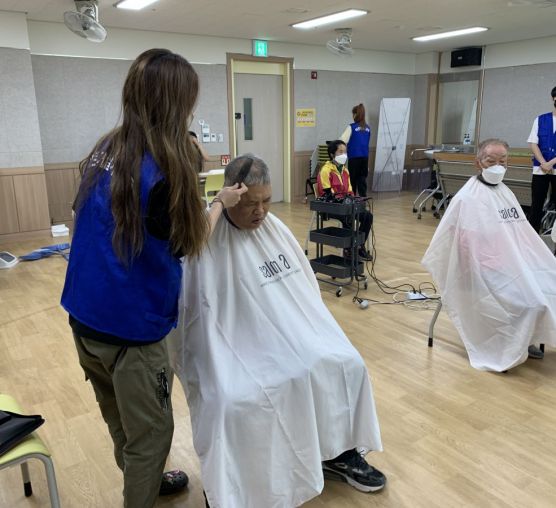 [가족지원팀]5월 이미용서비스 진행