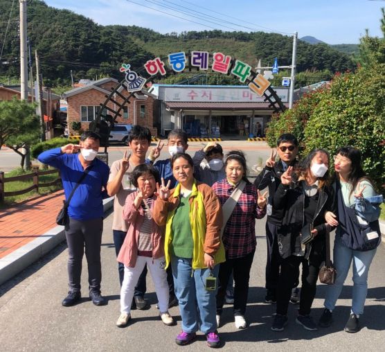 [지역] 16회차 발달장애인자조모임 하동레일바이크 체험활동