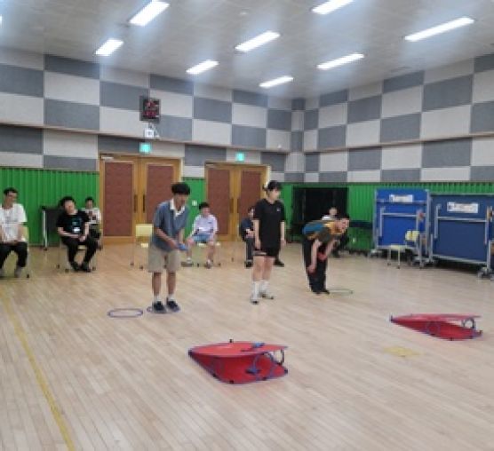 [가족]성인주간보호2반~~체육활동 (보치아, 슐런)