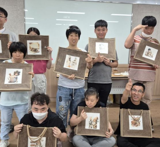 [능력키움] 장애인평생학습도시_커피찌꺼기(커피박) 새활용 구축사업