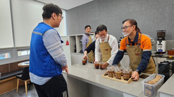 포스코엠텍 '바리스타 교육장' 제...