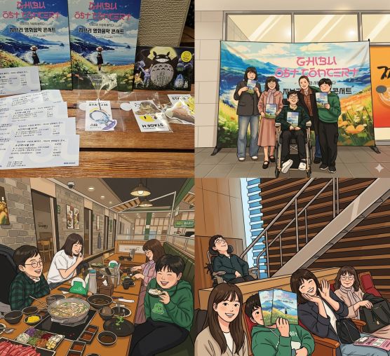 [맞춤]여송문화예술장학사업 4월 멘토링활동_지브리 영화음악 콘서트 방문하다!