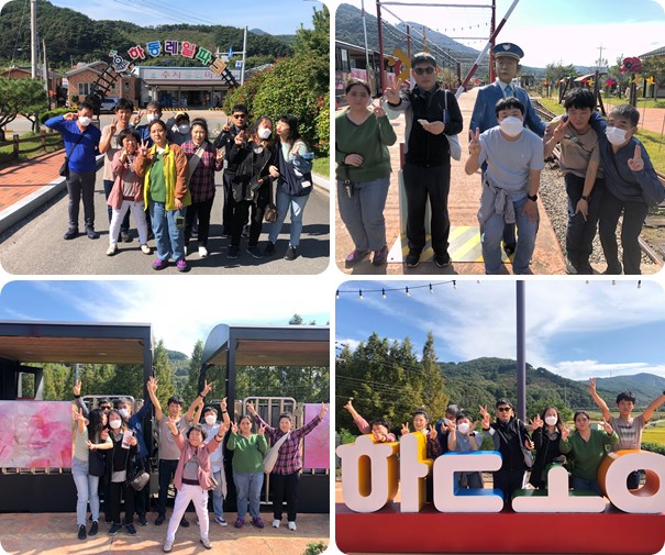 [지역] 16회차 발달장애인자조모임 하동레일바이크 체험활동