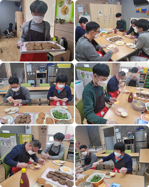 [가족지원팀] 성인주간보호2반 요리활동모습