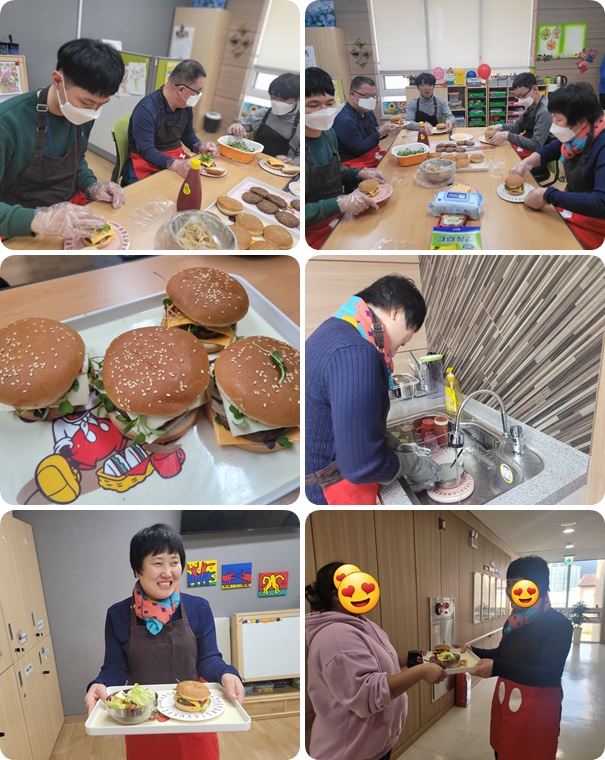 [가족지원팀] 성인주간보호2반 요리활동모습