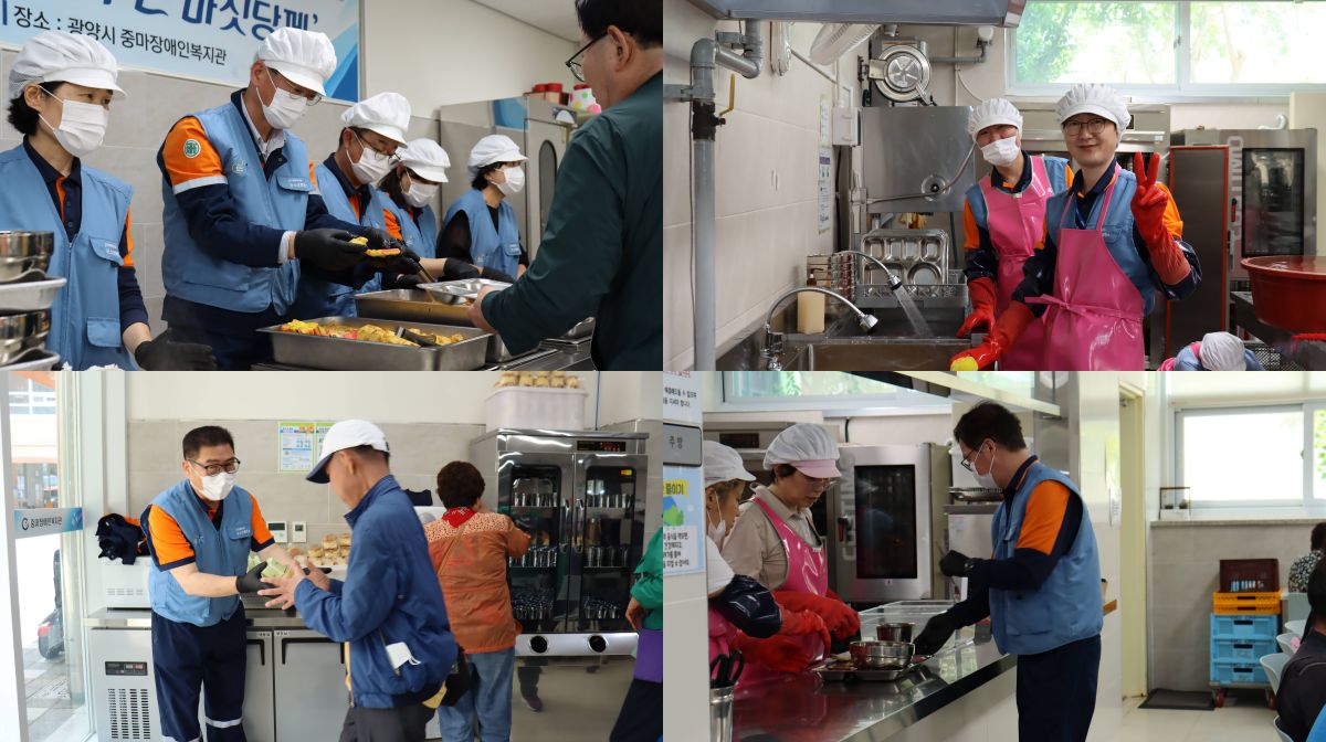 포스코휴먼스. &lsquo;나누면 마싯당께&rsquo; 무료급식 진행 