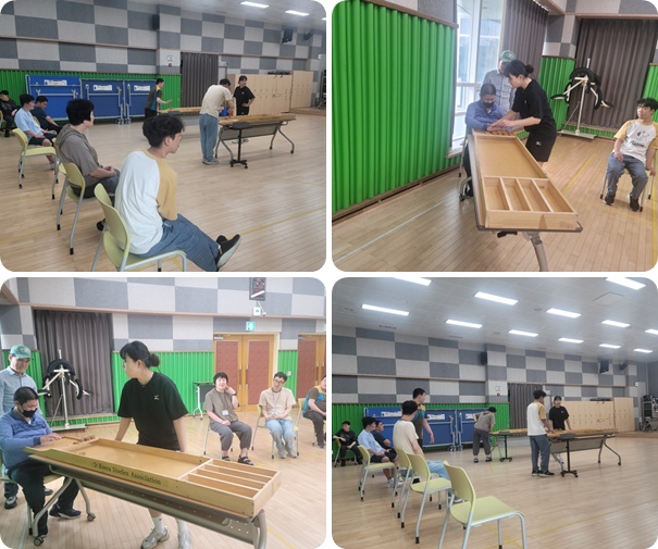[가족]성인주간보호2반~~체육활동 (보치아, 슐런)