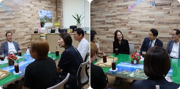 💌 광양시 사회복지협의회 좋은이웃들 희망의 후원금 전달식