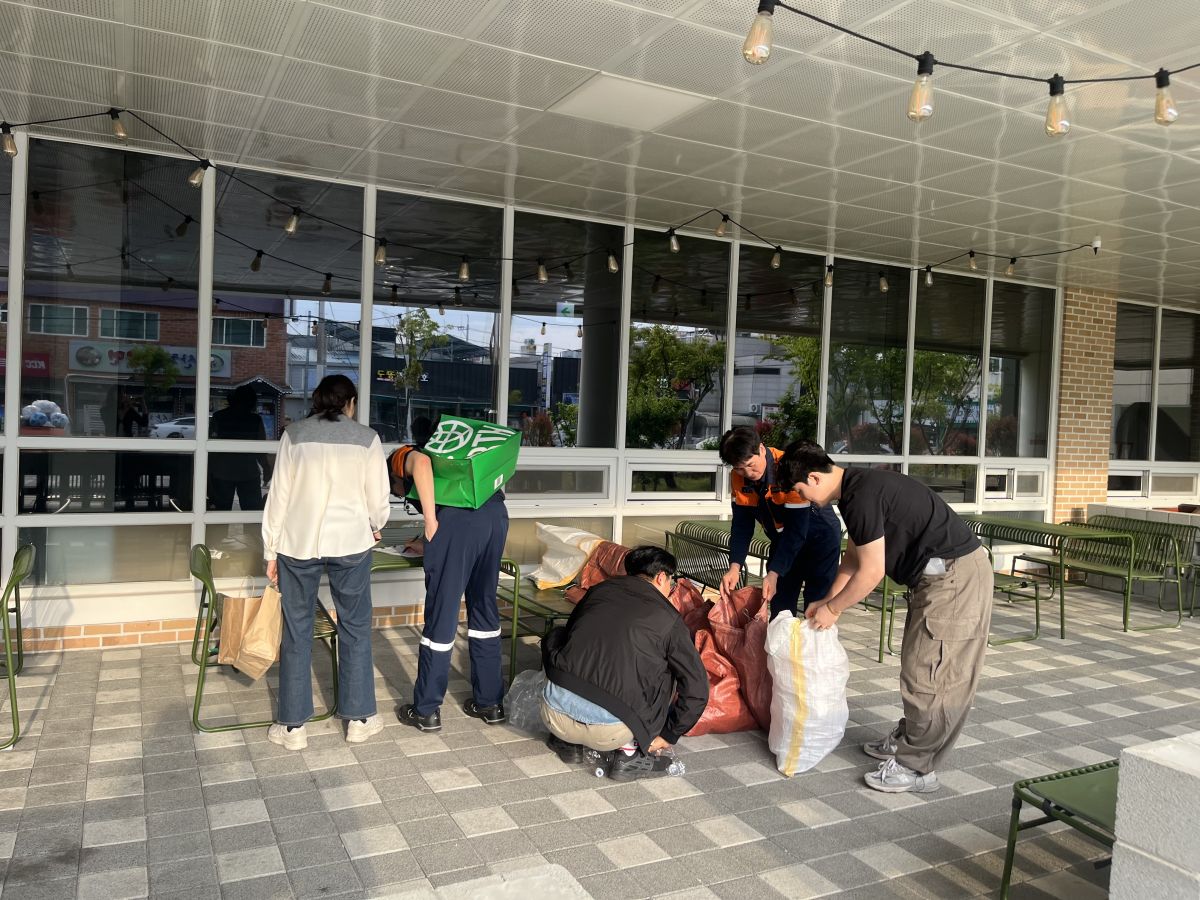 4월 4주 더애쓰지(The ESG)새활용재능봉사단 ESG 실천활동