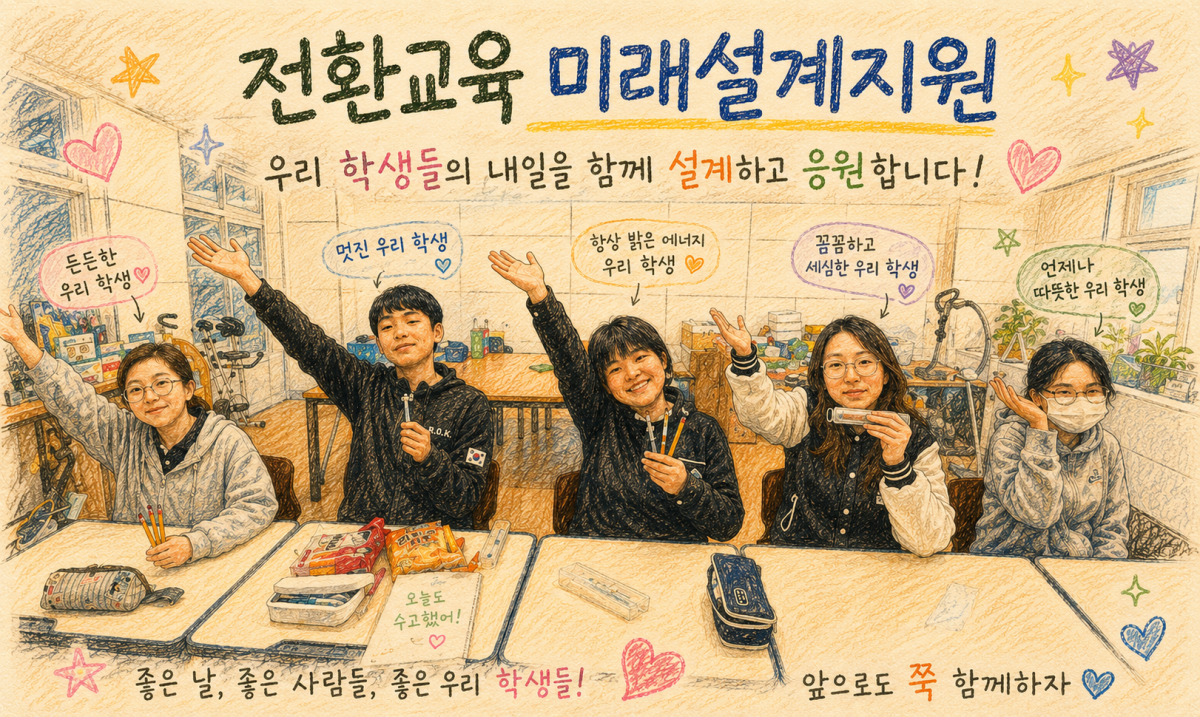 미래를 준비하는 첫걸음, 전환교육 미래설계지원 프로그램